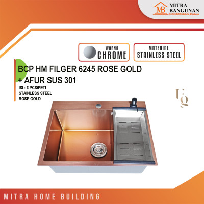BCP HM FILGER 6245 ROSE GOLD + AFUR SUS 301